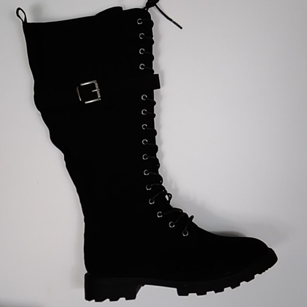 JF WOMEN'S SHOES SIZE 9 BLACK BOOTS